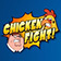 Das Bild zeigt ein Chickenfight Symbol. 